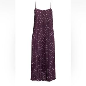 NWOT • VINCE - Ditsy Bouquet Print Pleated Camisole Dress